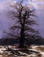 Friedrich, Caspar David - Oak In The Snow